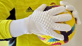 Adidas PREDATOR ACCURACY GL PRO PEARLIZED Goalkeeper Gloves [upl. by Jeanelle]