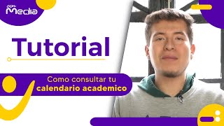 TUTORIAL  CALENDARIO ACADÉMICO [upl. by Delinda179]