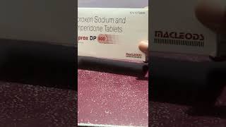 Macprox dp 500 tablet health pharmacist medicineinfo sbmedicine medicinejankari doctor trend [upl. by Margetts]