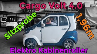 Sitzprobe Elektro Kabinenroller Cargo Volt 40 [upl. by Rednijar]