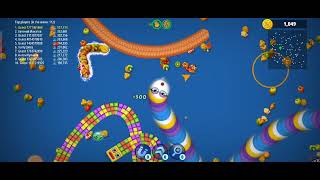 Wzone io online game worms zone worms zone wormszone wormszoneOnline youtube 40 part [upl. by Hulburt903]