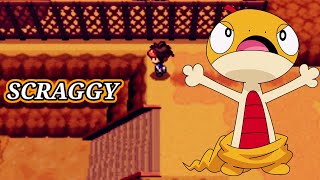 How to catch a scraggy in Pokémon black 2 and white 2 Where to find a scraggy in Pokémon black 2 [upl. by Josi]