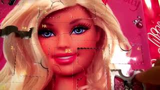 Barbie advent calendar Christmas review by Disneycollectorbr [upl. by Reitrac102]