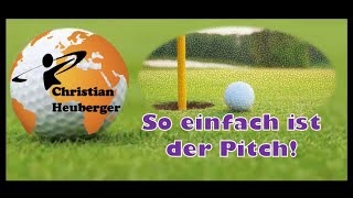 Golf  So einfach ist der Pitch [upl. by Bertolde]