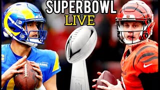 SUPERBOWL LVI  RAMS vs BENGALS FULL GAME PLAYBYPLAY LIVE [upl. by Ecilahs]