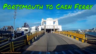 Sailing From Portsmouth To Caen On Brittany Ferries Mont St Michel [upl. by Aennaej]