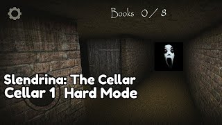 Slendrina The Cellar Full Gameplay Cellar 1 Hard Mode [upl. by Sophronia]