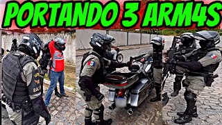 POLICIAIS  MILITARES SENDO ABORDADOS POR POLICIAIS EP12 [upl. by Amery]