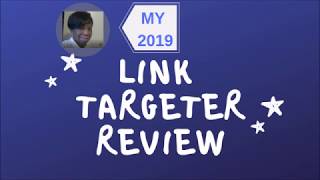 My Link Targeter Review [upl. by Ahsimal]