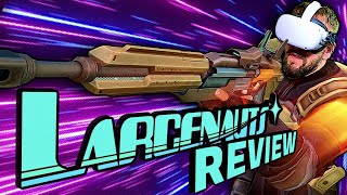 Larcenauts Review  Oculus Quest 2  PCVR First Impressions Gameplay [upl. by Acinahs]