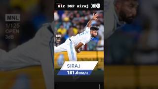 I Broke the Speed Record for Bowlingmohammadsiraj bowling recordbreaker [upl. by Iglesias]