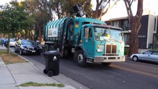 Zipping Fast Amrep ASL Garbage Truck on Trash [upl. by Oriaj176]