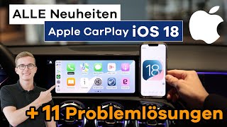 Apple CarPlay Neuheiten mit iOS 18 Update  Problemlösungen amp Tipps für MercedesFahrer [upl. by Stormy425]