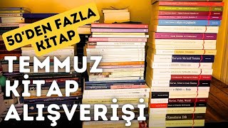 🍀TEMMUZ AYIAYLIK KİTAP ALIŞVERİŞİ 5 50den Fazla Kitap [upl. by Dorothy]