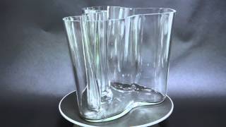 Alvar Aaltoアルバー・アアルト Savoy vase 3030 Iittala イッタラ [upl. by Rattray]