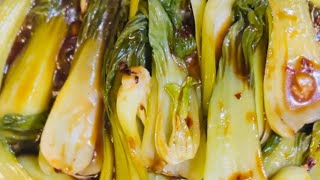 Stir Fry Bok Choy 🥬 healthy Easy Quick  recipe [upl. by Kcirdaed]