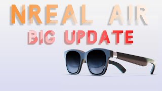 Nreal Air  Big Update To Nebula [upl. by Asilana527]