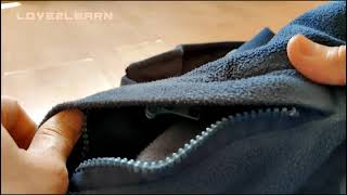 How to Fix a Broken Jacket Zipper  Life hacks [upl. by Alue]