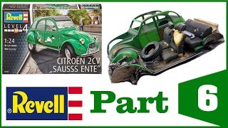 REVELL 2CV Citroën 124 Tuto Build PART 6 [upl. by Suk54]