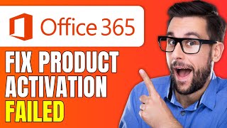 FIX This copy of Microsoft office is not activated  Product Activation Failed in Ms Office amp 365 [upl. by Annaoy]