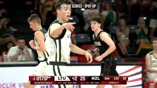 Hayden Jones  New Zealand  2024 FIBA U17 World Cup Highlights [upl. by Nelsen748]