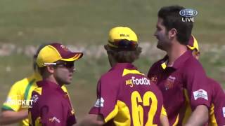 Extended highlights QLD v CA XI [upl. by Scotney]