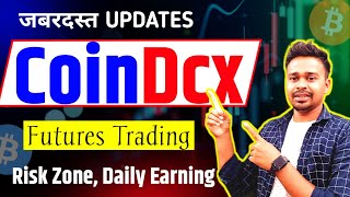 coindcx futures trading  coindcx daily earning  BIG UPDATES 💲buy usdt 🇮🇳 coindcx  coindcx app [upl. by Ocramed]