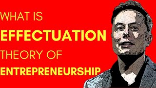 Effectuation Theory of Entrepreneurship  Part 1 [upl. by Aleiram402]