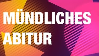 5 Tipps fürs mündliche Abitur  mündliche Prüfungen [upl. by Bonnette]