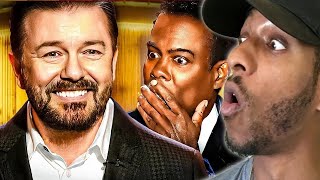 Ricky Gervais  Best Award Show Host EVER When Comedians Cause Chaos at Award Shows  Reaction [upl. by Yeleak]