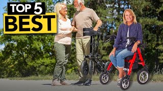 TOP 5 Best Rollator Walker  2024 Buyers Guide [upl. by Ecnedurp604]