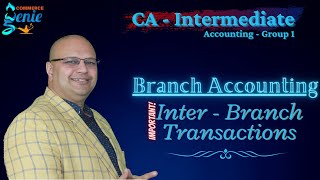 CA Inter Inter Branch Transactions  Branch Accounting Revision Video [upl. by Gayelord]