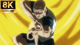 Netero vs Meruem 4K8K  Hunter Hunter Episodes 125126 [upl. by Hooper]