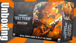 Unboxing Kill Team Hivestorm Warhammer 40K [upl. by Lig]