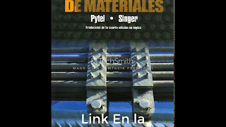 Descargar Libro y Solucionario de Resistencia de Materiales  Pytel amp Singer [upl. by Laufer188]