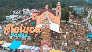 Fiestas patronales en ATOLUCA Teziutlan 2024 [upl. by Aerdua132]