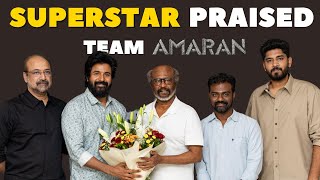 Superstar Rajinikanth Sir praised Team Amaran  Kamal Haasan Sivakarthikeyan Rajkumar Mahendran [upl. by Atinrehs]