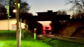 OverUnder w MARC Train Behind also DOD Caboose [upl. by Bluma]