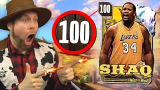 I opened PACK for 100 OVERALL SHAQ on NBA 2K24 [upl. by Wiltshire]