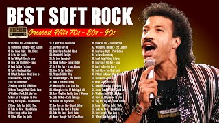 70s 80s 90s Soft Rock Music Hits Playlist ✌ Lioenl Richie Rod Stewart Celine Dion Phil Collins [upl. by Intirb]