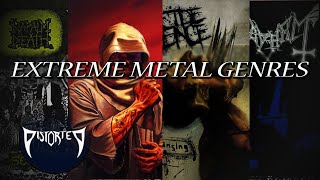 All the Metal Subgenres Explained Part 2 [upl. by Blythe]