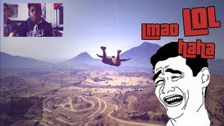 Funny Moments With GTA V CheatsPunchesFunny Fails [upl. by Bausch]