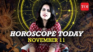 Horoscope today Astrological predictions for your zodiac signs  November 11 2023 [upl. by Gorrono]