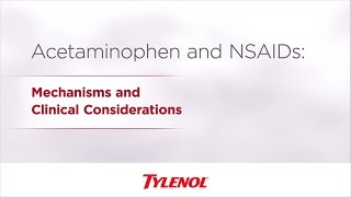 Acetaminophen amp NSAID Differences  TYLENOL® Professional [upl. by Uthrop274]