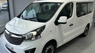 OPEL VIVARO 67000KM AÑO 2017 L1H1 BITURBO 9 PLAZAS [upl. by Nahtan406]