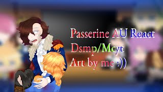 Passerine AU React  DsmpMcytSbi  Spoilers [upl. by Cardie]