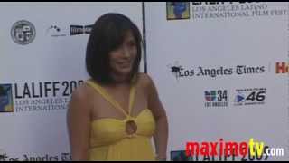 Marisol Nichols 2009 LALIFF Red Carpet [upl. by Notsnhoj194]