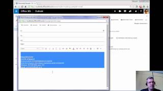 Office 365 signature de courriel et réponse automatique [upl. by Millwater]