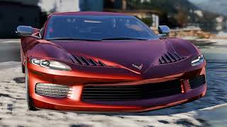 C8 Corvette Custom Radical Variant Quest for The Right Facial Expresssion Offer Your Opinion [upl. by Ackler]