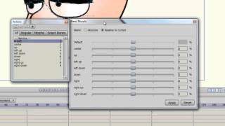 Anime Studio 10  Pro  Blend Morphs  Tutorial [upl. by Appleton385]